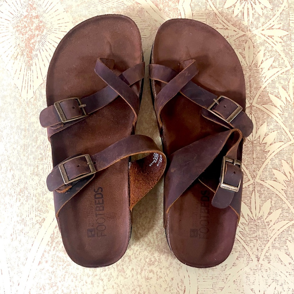Gracie Leather Footbeds Sandal Birks